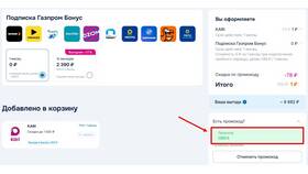 Как отключить Газпром Бонус Премиум в Бифри