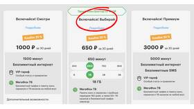 Как перейти на бесплатный тариф МегаФон в Бифри