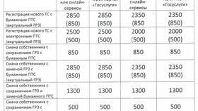 Размеры госпошлины при оплате через Госуслуги в Бифри