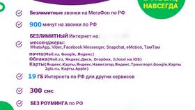 Стоимость звонков в роуминге МегаФон в Бифри