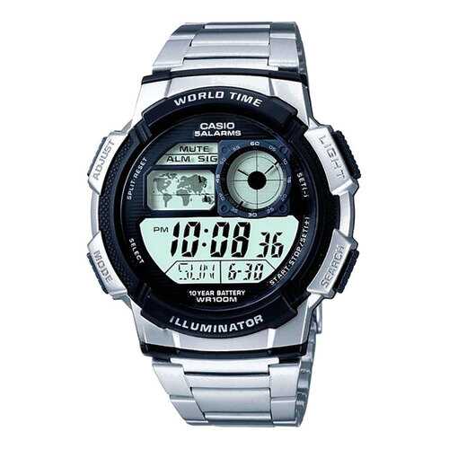 Наручные часы электронные мужские Casio Illuminator Collection AE-1000WD-1A в Бифри