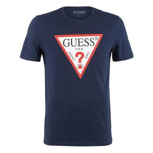 Футболка мужская Guess M0YI71-I3Z11 синяя M в Бифри