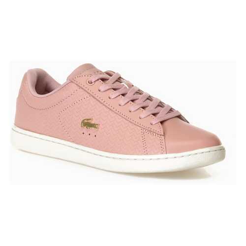 Кеды женские Lacoste CARNABY EVO 119 3 SFA розовые 39 RU в Бифри