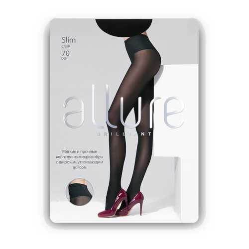 Колготки женские ALLURE ALL SLIM 70 черные 4 в Бифри