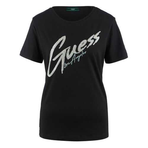 Футболка женская Guess W0YI0H-K46D1 черная XS в Бифри