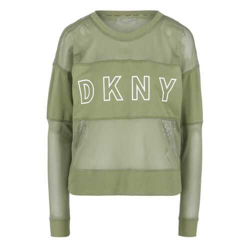 Лонгслив женский DKNY DP0T6177 хаки M в Бифри